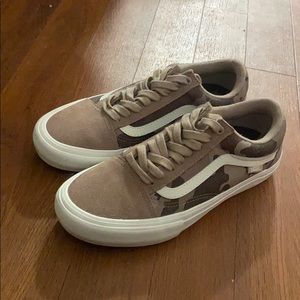 Vans Old Skool Pro Desert Camo Skate Shoes